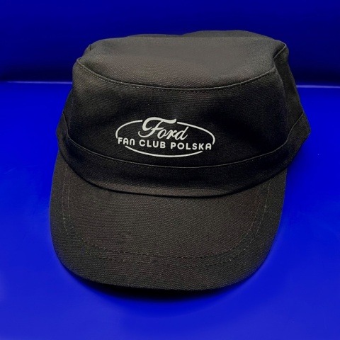 Czapka Latino z daszkiem ‘Ford Fan Club Polska’ – czarna