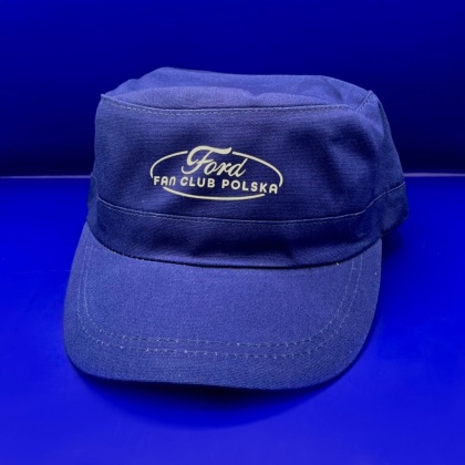 Czapka Latino z daszkiem ‘Ford Fan Club Polska’ – niebieska