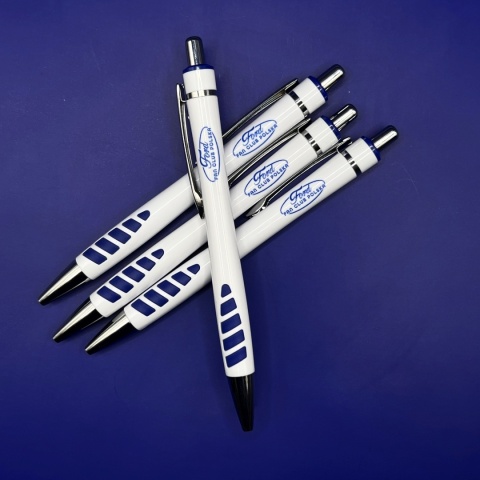 Długopis ‘Ford Fan Club Polska’ – biało-niebieski