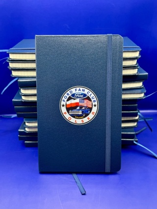 Notatnik "Ford Fan Club Polska" wersja koło