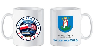 Kubek ceramiczny ‘Ford Fan Club’ - wersja limitowana Nowy Sącz