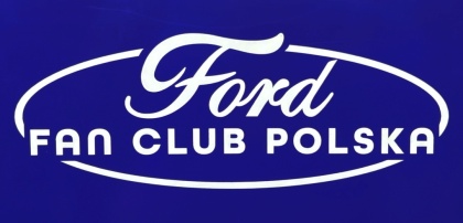 Naklejka klubowa owalna 18cm biała