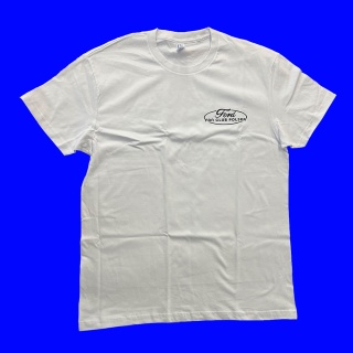 T-shirt męski ‘Ford Fan Club Polska’ – biały