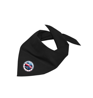 bandana czarna - wresja koło