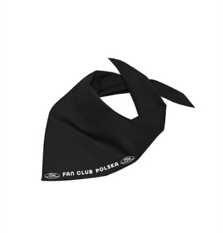 bandana czarna - napis