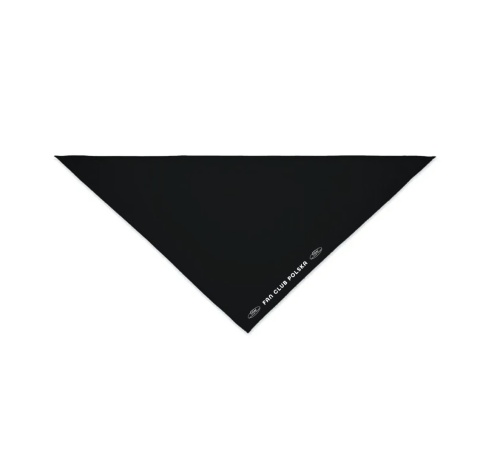 bandana czarna - napis