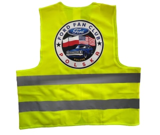 Kamizelka odblaskowa Ford Fan Club Polska